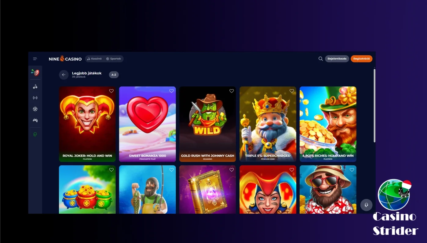 Top játékok HU játékosoknak