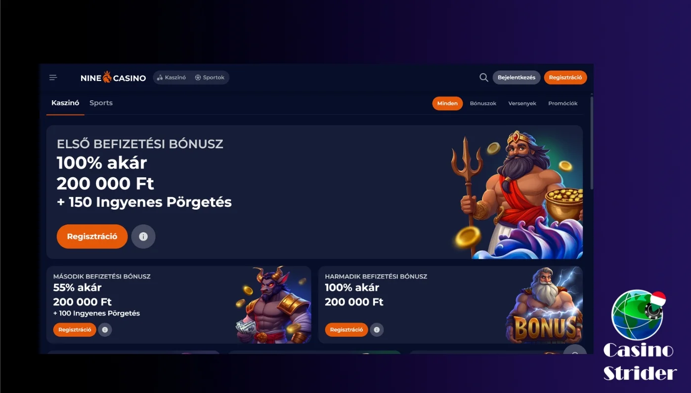 Üdvözlő bónusz feltételei