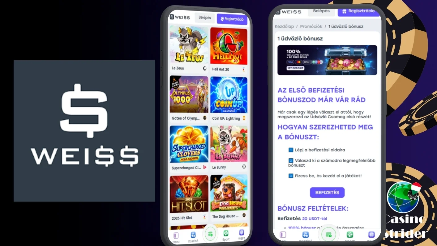 Weiss Casino mobilon