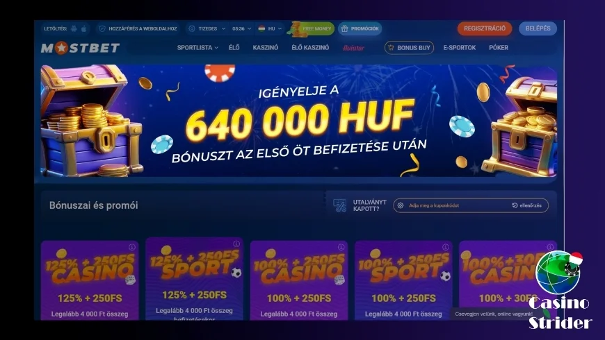 ​​Üdvözlő bónusz