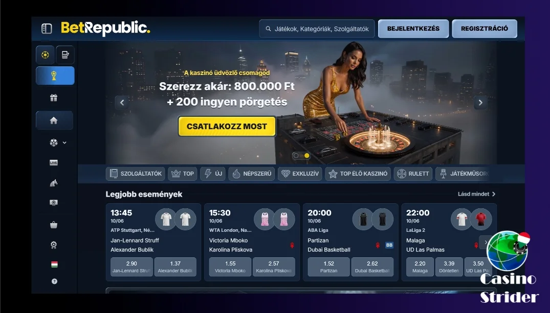 Bet Republic – biztonság és felhasználói élmény
