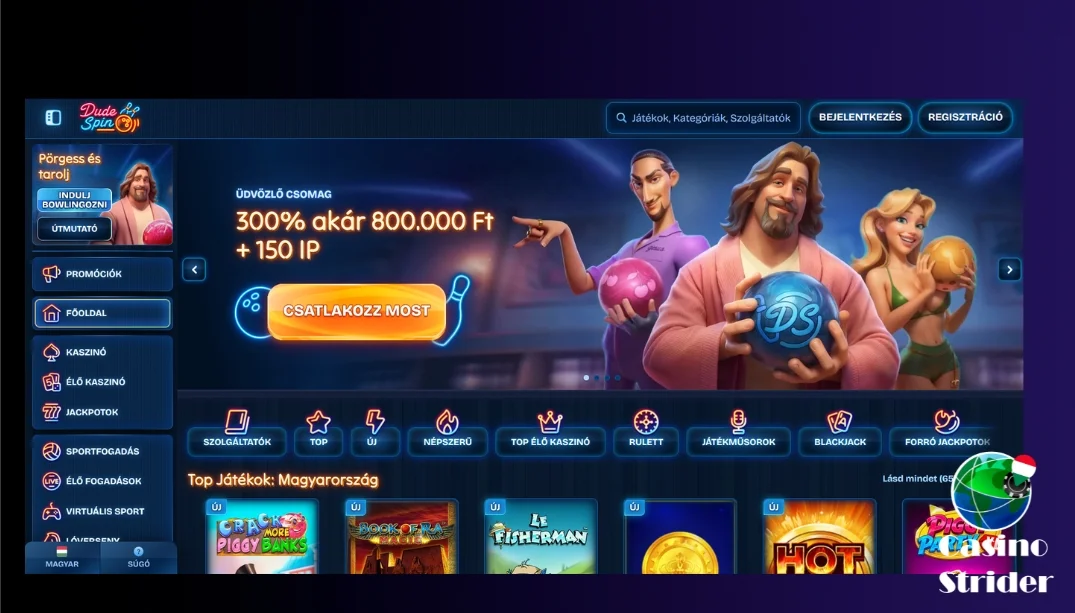 Dudespin Casino – Mastercard befizetés és kifizetés áttekintés