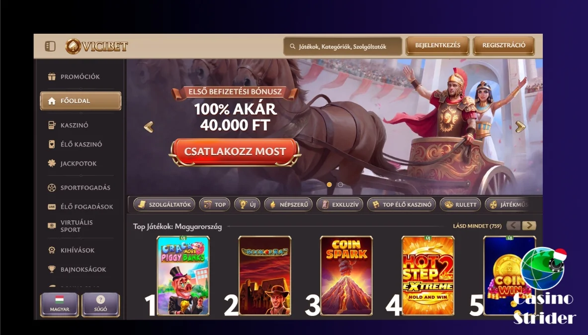 Vicibet gyors áttekintés