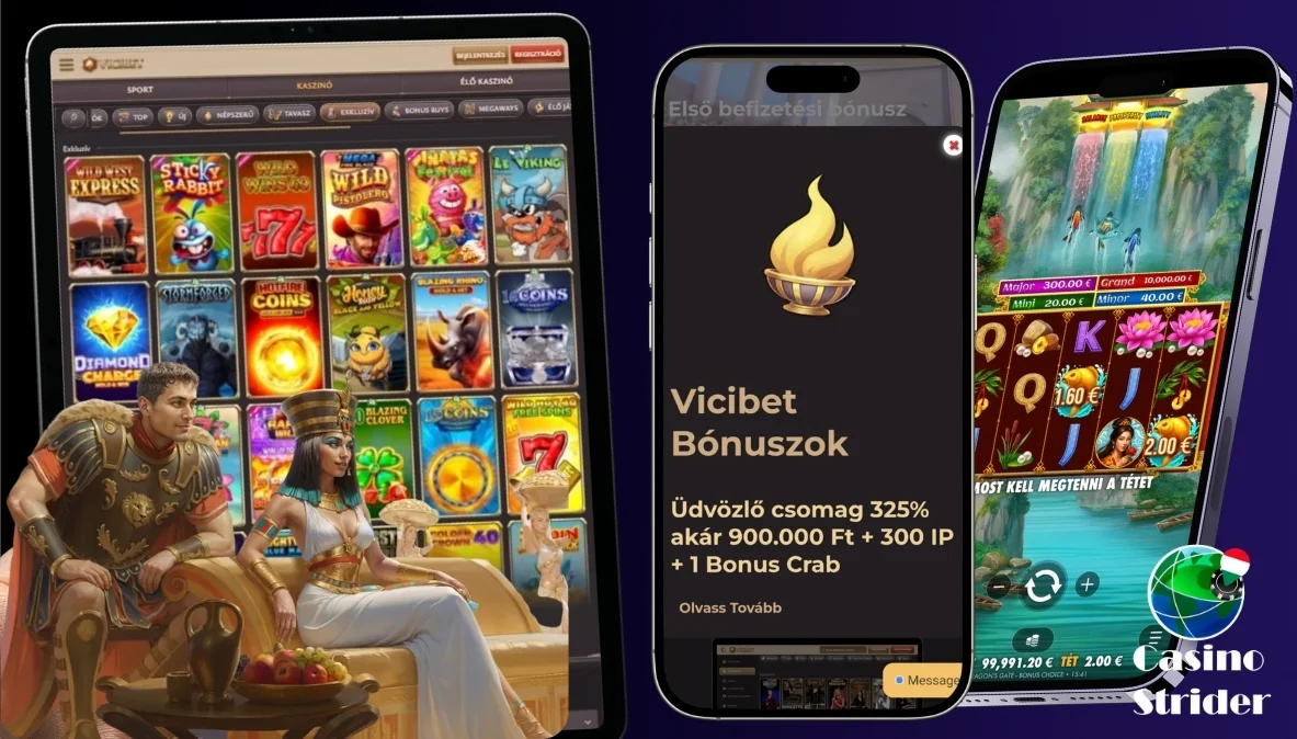 Vicibet mobil kaszinó