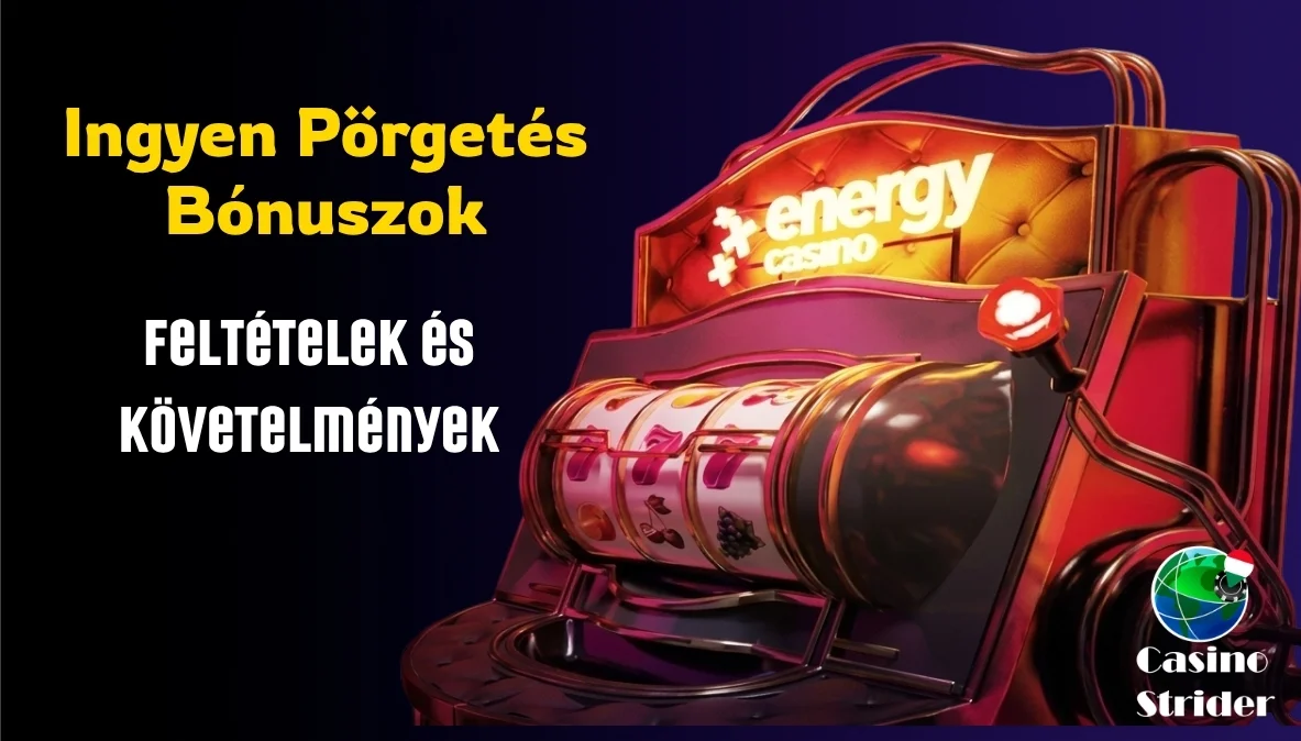Energy Casino free spins feltételek és követelmények
