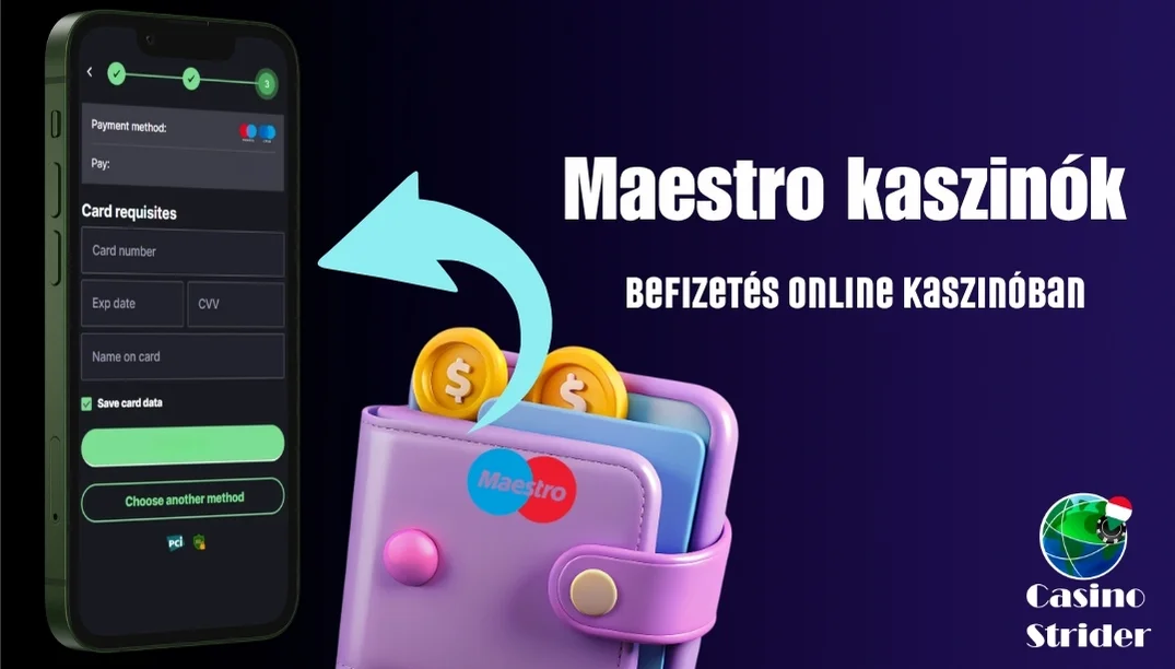 Maestro befizetés online kaszinóban