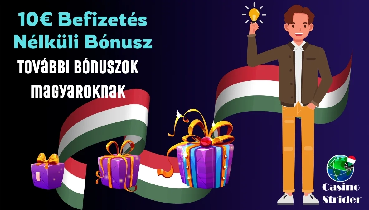 További no deposit kaszinóbónuszok magyaroknak