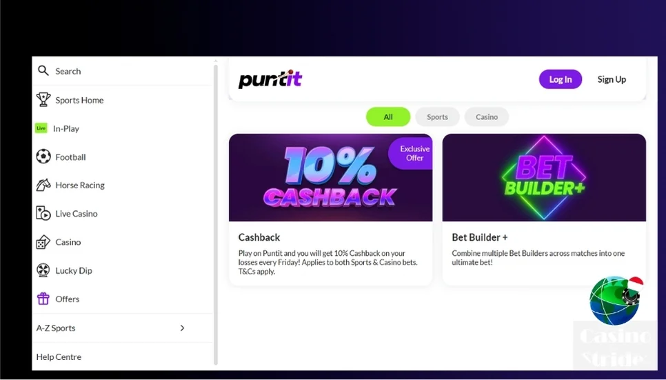 Puntit bónuszok és akciók